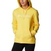 Columbia womens Trek Graphic Treatment Hoodie(Sun Glow/Gem Columbia)