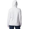 Columbia womens Trek Graphic Treatment Hoodie(White/Csc Collegiate)