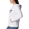 Columbia womens Trek Graphic Treatment Hoodie(White/Outdoorsy Pride)