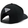 Columbia Unisex Adult PFG Elite 3D Stretch Snap Back(Black/Square Logo)