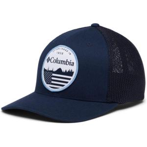 Columbia Men’s Colm Mesh Ball Cap(Collegiate Navy/Flag)