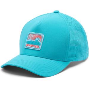 Columbia Unisex Adult PFG Elite 3D Stretch Snap Back(Ocean Teal/Boat Waves Graphic)