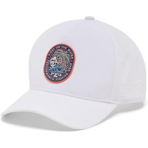 Columbia Unisex Adult PFG Elite 3D Stretch Snap Back(White/Pfg Breakline Fl)