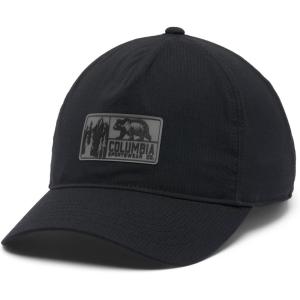 Columbia Unisex Alta Crest 3D Stretch Snap Back(Black/Columbia Bear Rectangle)