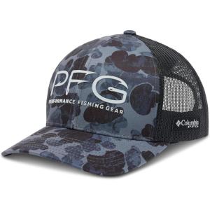 Columbia Unisex PFG Camo Snap Back(Black Deltawoods/Hooks Weld)
