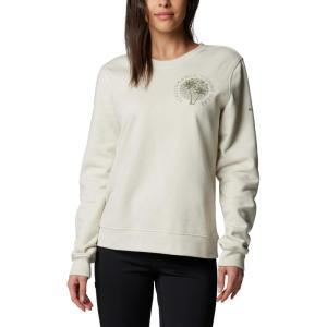 Columbia Women’s Pfg Graphic Sweatshirt Crew(Stone/Cypress Rookery Palms Lc)