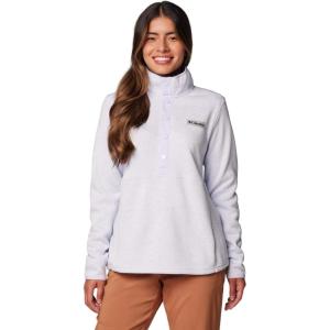 Columbia Women’s Sweater Weather Half Snap(Snowdrift/Blue Hint Heather)