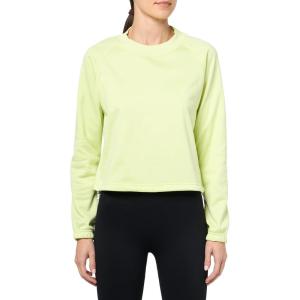 Columbia Women’s Tidal Light Cropped Fleece Crew(Spring Yellow)
