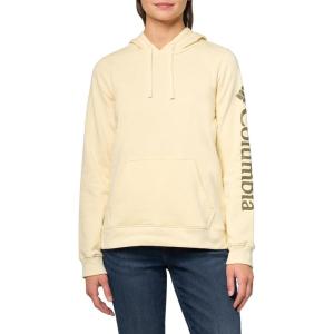 Columbia Women’s Trek Graphic Hoodie(Lemon Wash/Gem Columbia Sleeve)