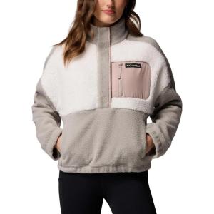 Columbia womens Benton Springs Printed Half Snap(Pink Agave Madras)