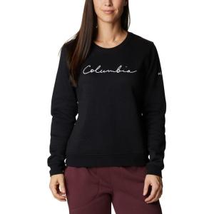 Columbia womens Columbia Trek™ Graphic CrewTrek Graphic Crew(Black/Script Logo)