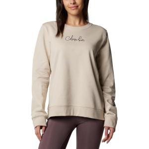 Columbia womens Columbia Trek™ Graphic CrewTrek Graphic Crew(Dark Stone/Script)