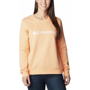Columbia womens Columbia Trek™ Graphic CrewTrek Graphic Crew(Peach/White Logo)