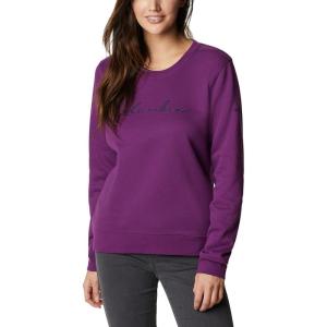Columbia womens Columbia Trek™ Graphic CrewTrek Graphic Crew(Plum/Script Logo)