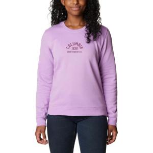 Columbia womens Columbia Trek™ Graphic CrewTrek Graphic Crew(Purple)