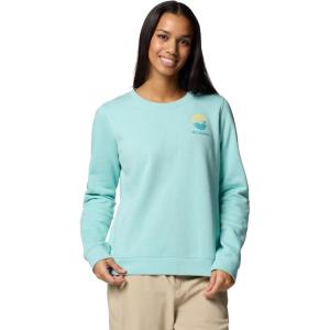 Columbia womens Columbia Trek™ Graphic CrewTrek Graphic Crew(Spray/Circular Linescape)