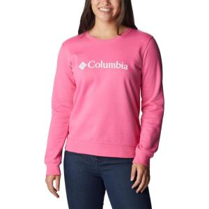 Columbia womens Columbia Trek™ Graphic CrewTrek Graphic Crew(Wild Geranium/White Logo)