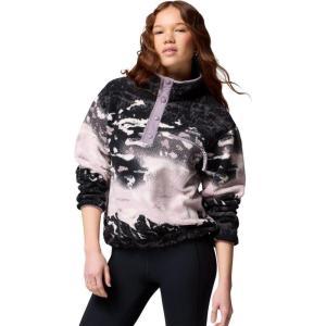 Columbia womens Helvetia Ii Printed Cropped Half Snap(Shale Purple Sisters/Shale Purple)
