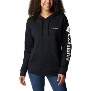 Columbia womens Trek Graphic Treatment Hoodie(Black)