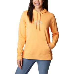 Columbia womens Trek Graphic Treatment Hoodie(Orange)