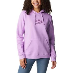 Columbia womens Trek Graphic Treatment Hoodie(Purple)