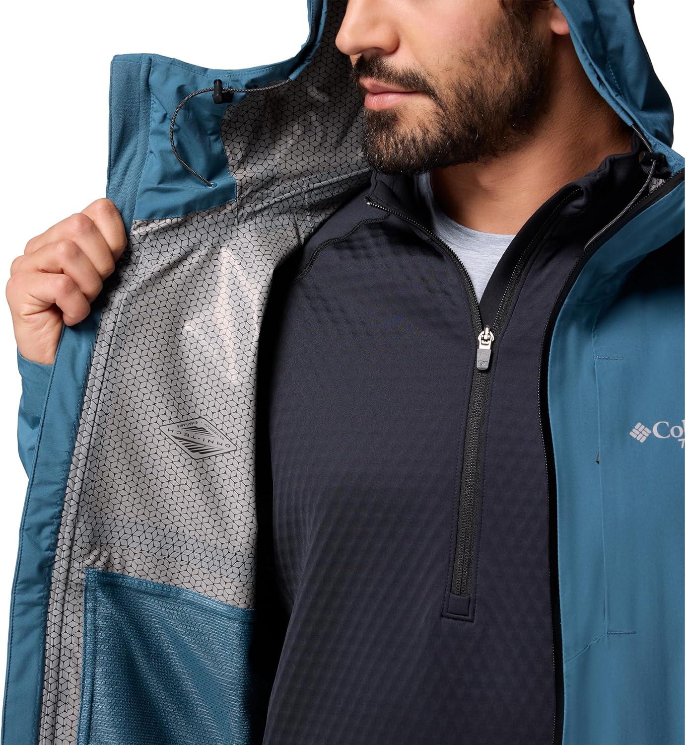 imageColumbia Mens AmpliDry II Shell EverblueEverblue