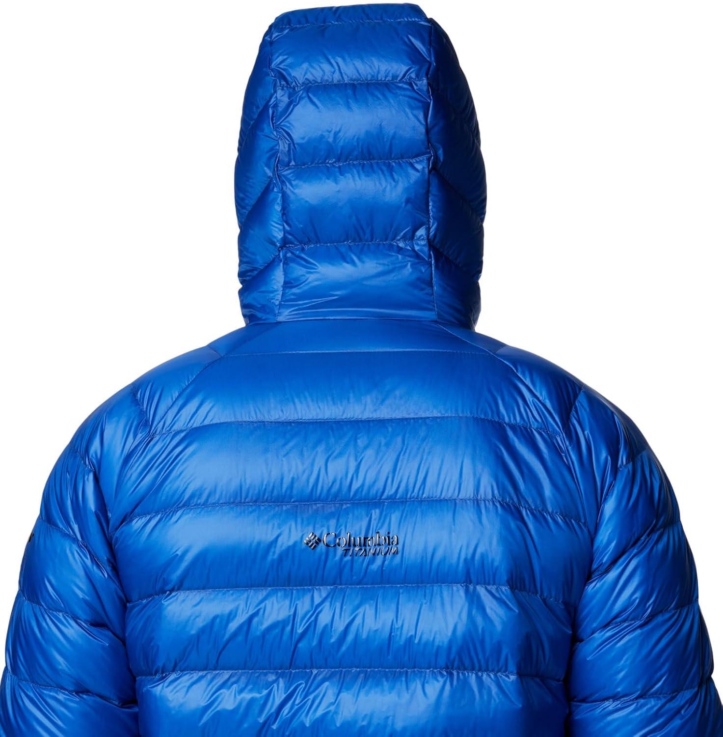 imageColumbia Mens Arctic Crest Down Hooded JacketMountain Blue
