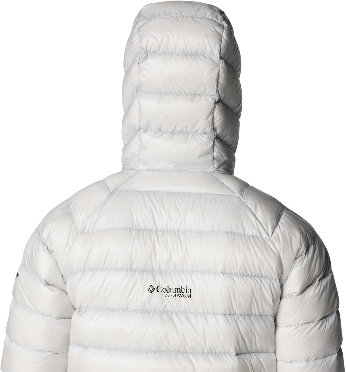 imageColumbia Mens Arctic Crest Down Hooded JacketNimbus Grey