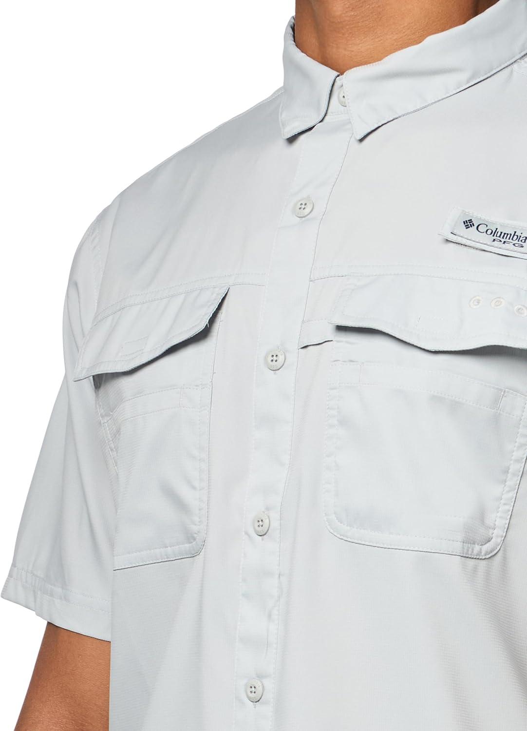 imageColumbia Mens Blood and Guts V Short Sleeve ShirtCool Grey