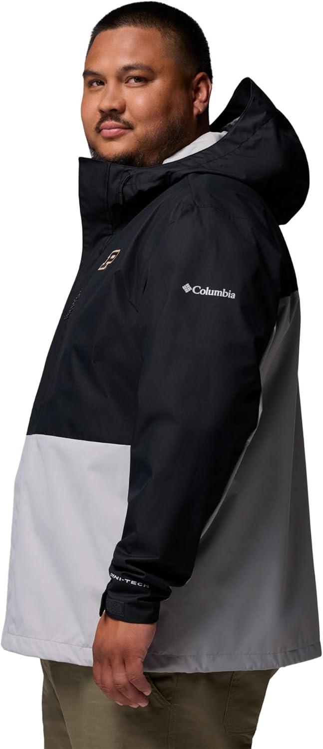 imageColumbia Mens Collegiate Field Bound JacketPd BlackColumbia Grey