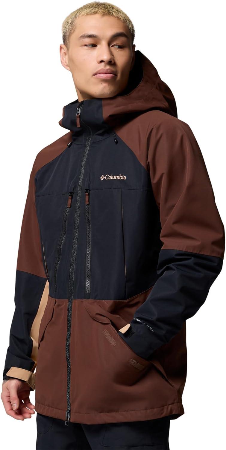 imageColumbia Mens Coreshot Shell JacketTobaccoBlackCanoe