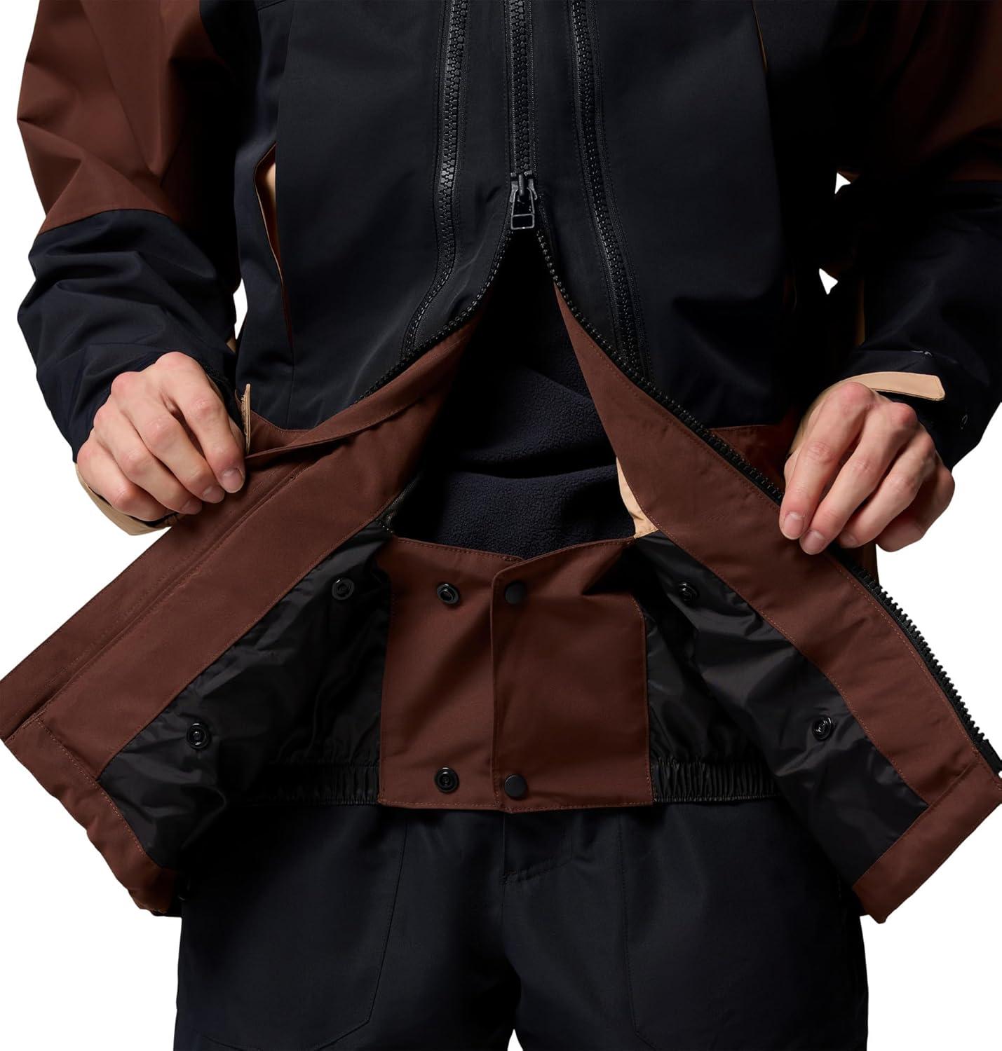 imageColumbia Mens Coreshot Shell JacketTobaccoBlackCanoe