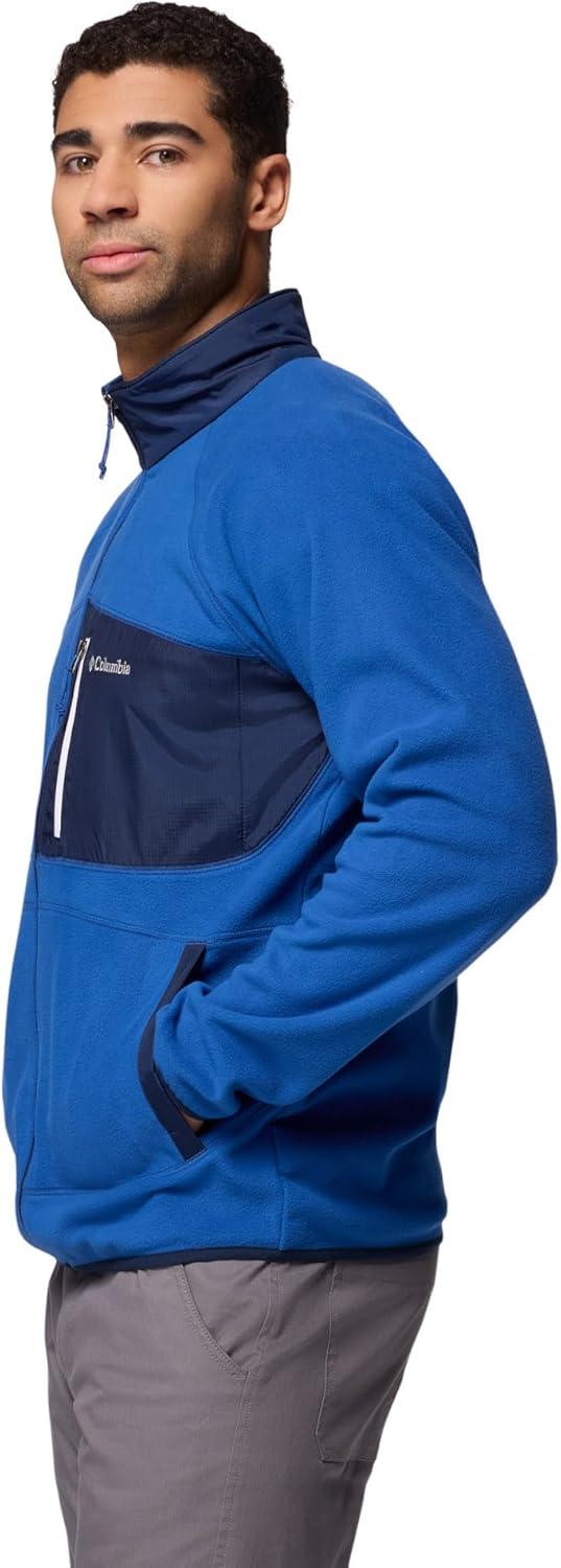 imageColumbia Mens Fast Trek Overlay Full ZipMountain BlueCollegiate Navy
