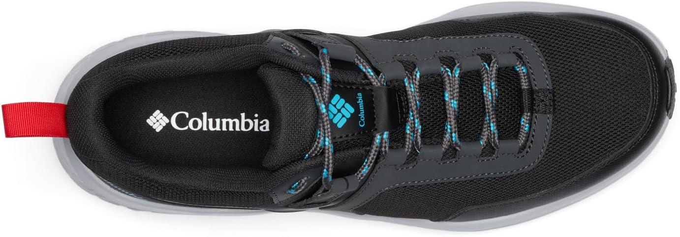 imageColumbia Mens Konos Low Hiking ShoeBlackClear Water
