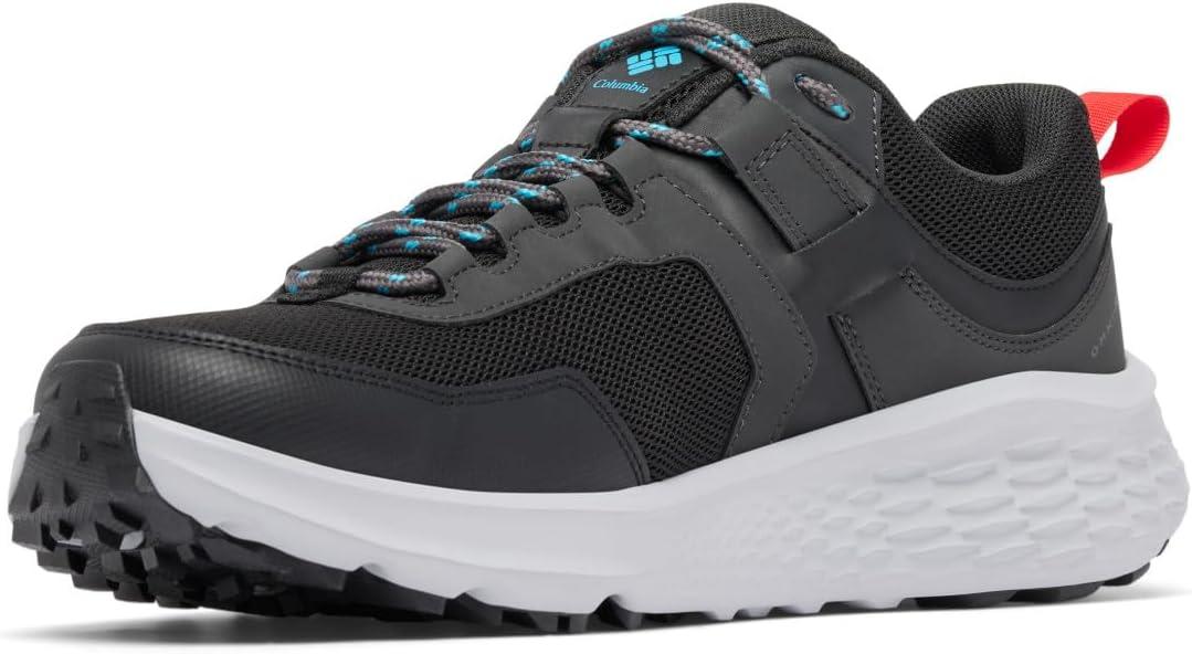 imageColumbia Mens Konos Low Hiking ShoeBlackClear Water