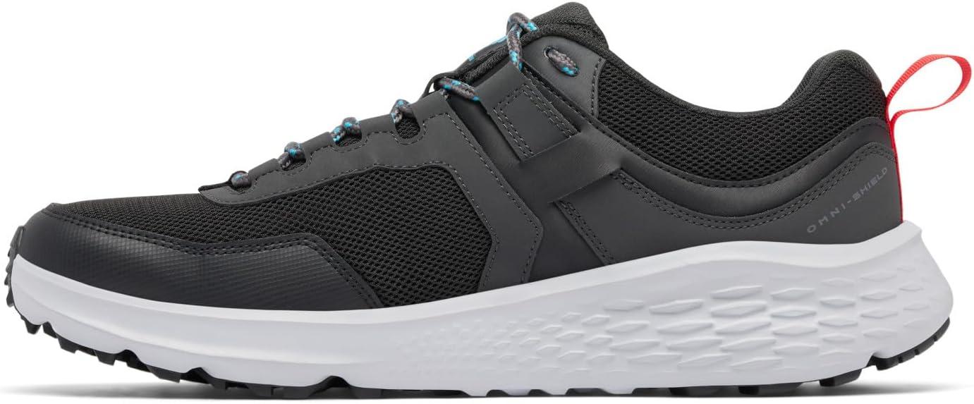 imageColumbia Mens Konos Low Hiking ShoeBlackClear Water