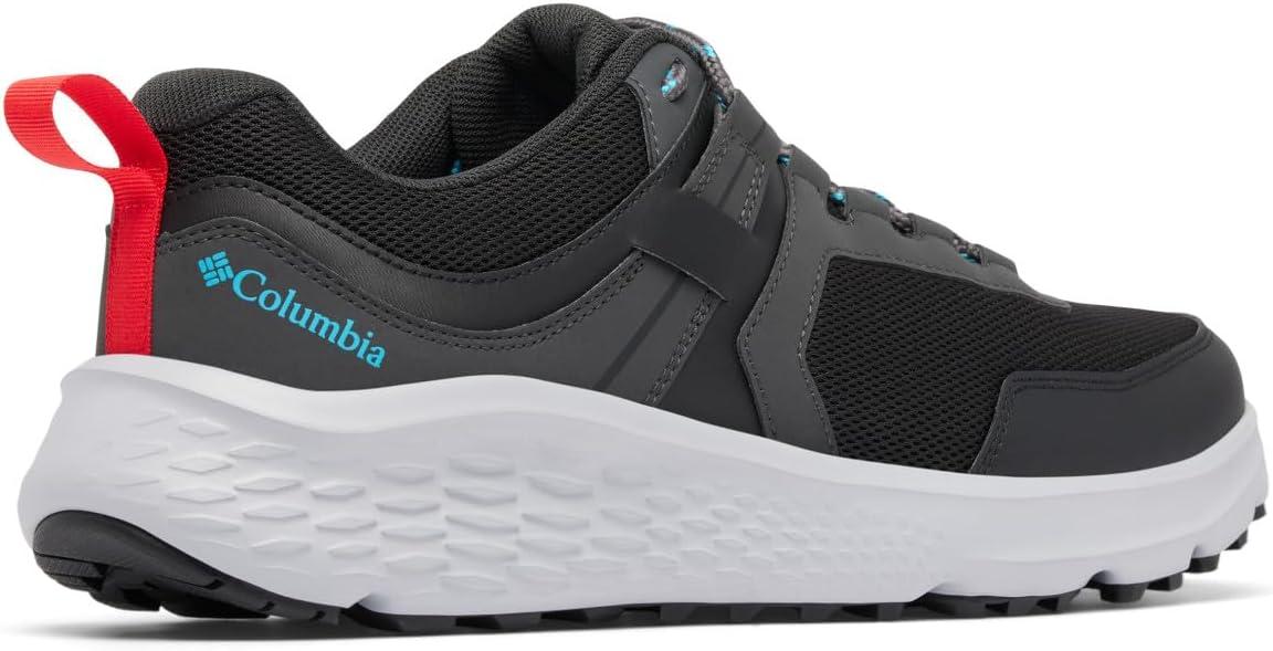 imageColumbia Mens Konos Low Hiking ShoeBlackClear Water