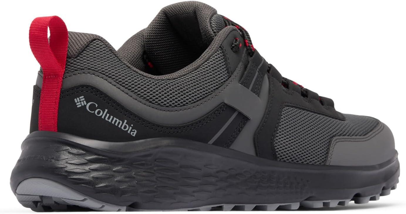 imageColumbia Mens Konos Low Hiking ShoeDark GreyMountain Red