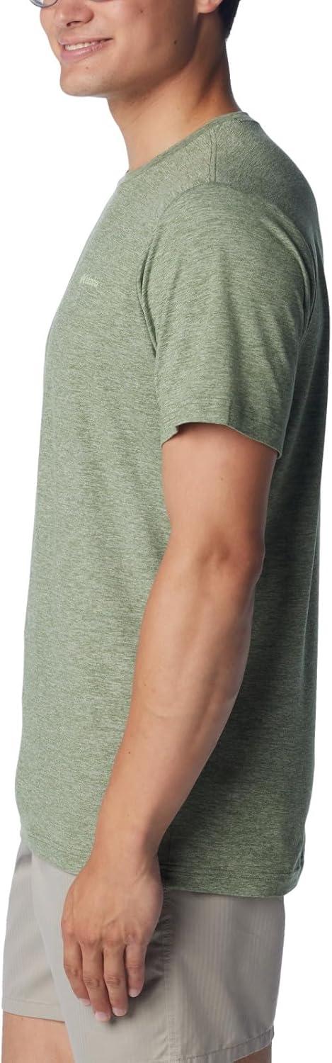 imageColumbia Mens Kwick Hike Back Graphic Short Sleeve TeeCanteen HeatherMountainair