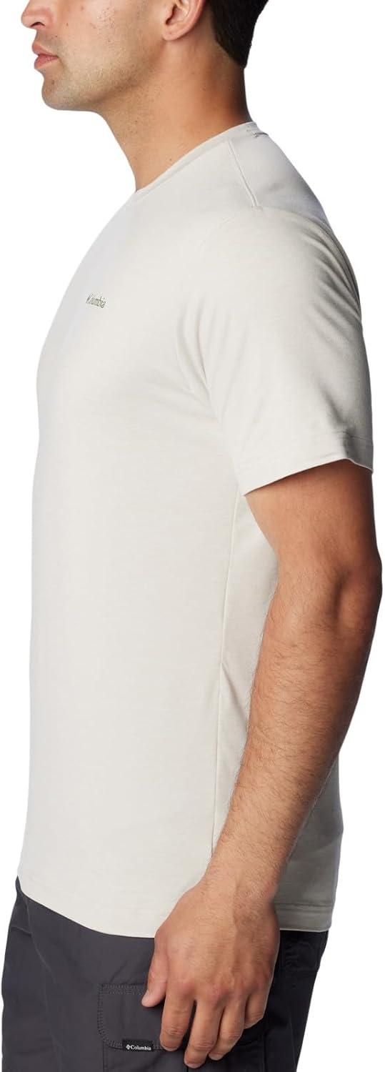 imageColumbia Mens Kwick Hike Back Graphic Short Sleeve TeeDark StoneNaturally Boundless