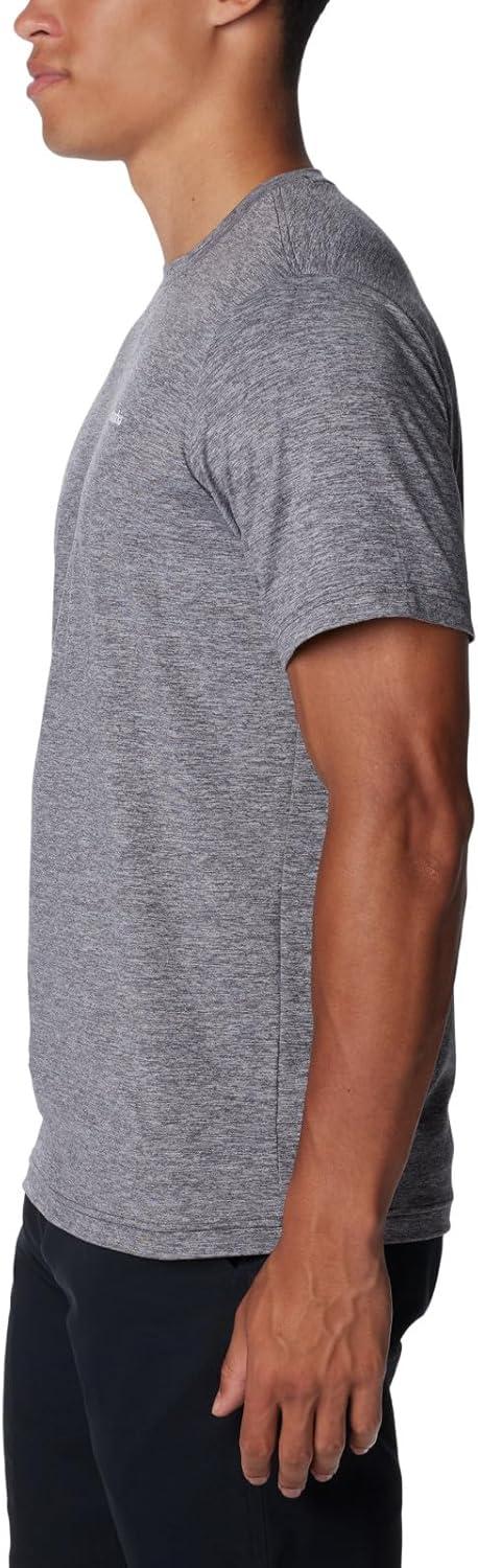 imageColumbia Mens Kwick Hike Back Graphic Short Sleeve TeeShark HeatherMountainair