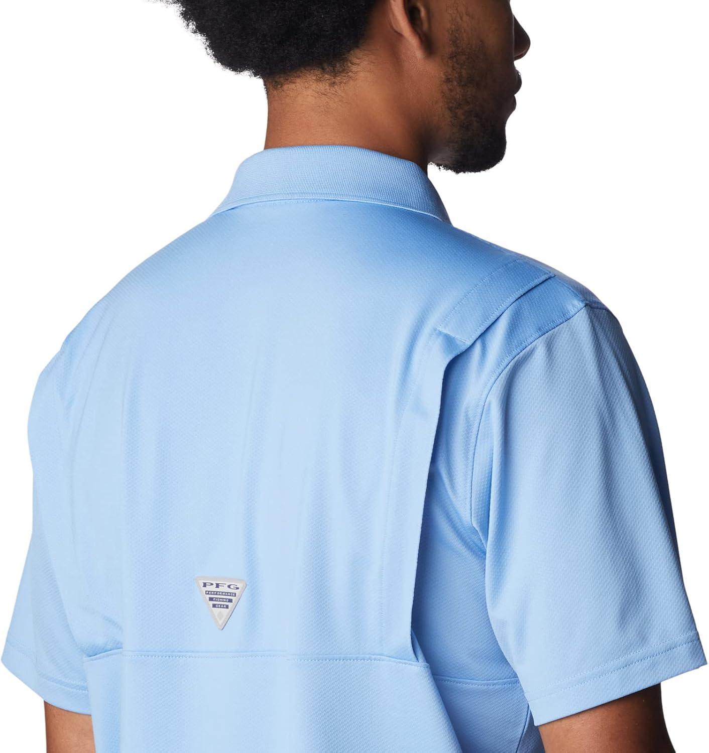 imageColumbia Mens Low Drag Offshore PoloAgate Blue
