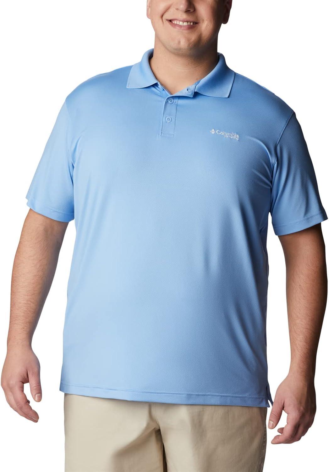 imageColumbia Mens Low Drag Offshore PoloAgate Blue