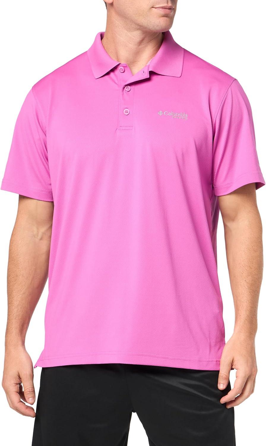 imageColumbia Mens Low Drag Offshore PoloBright Lavender