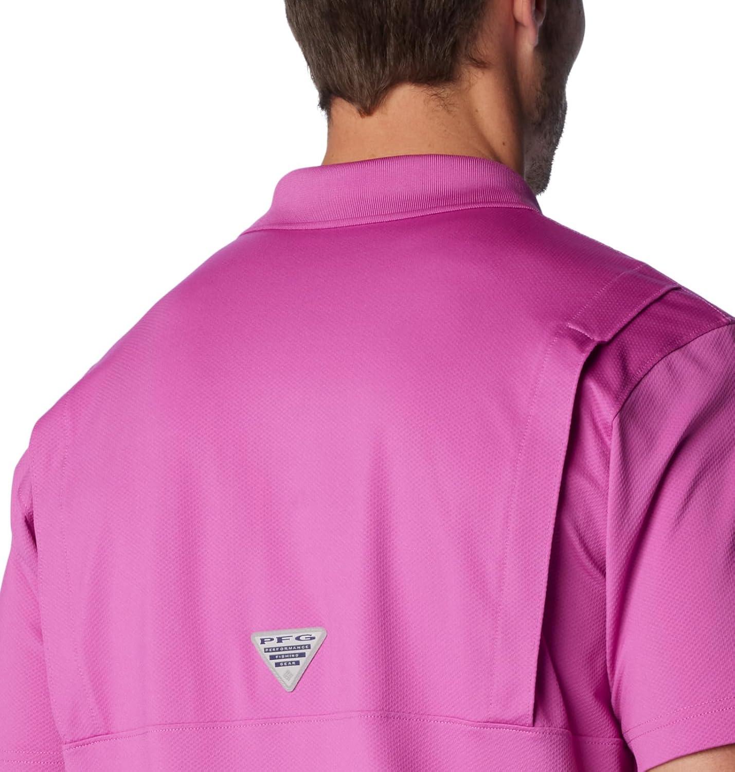 imageColumbia Mens Low Drag Offshore PoloBright Lavender
