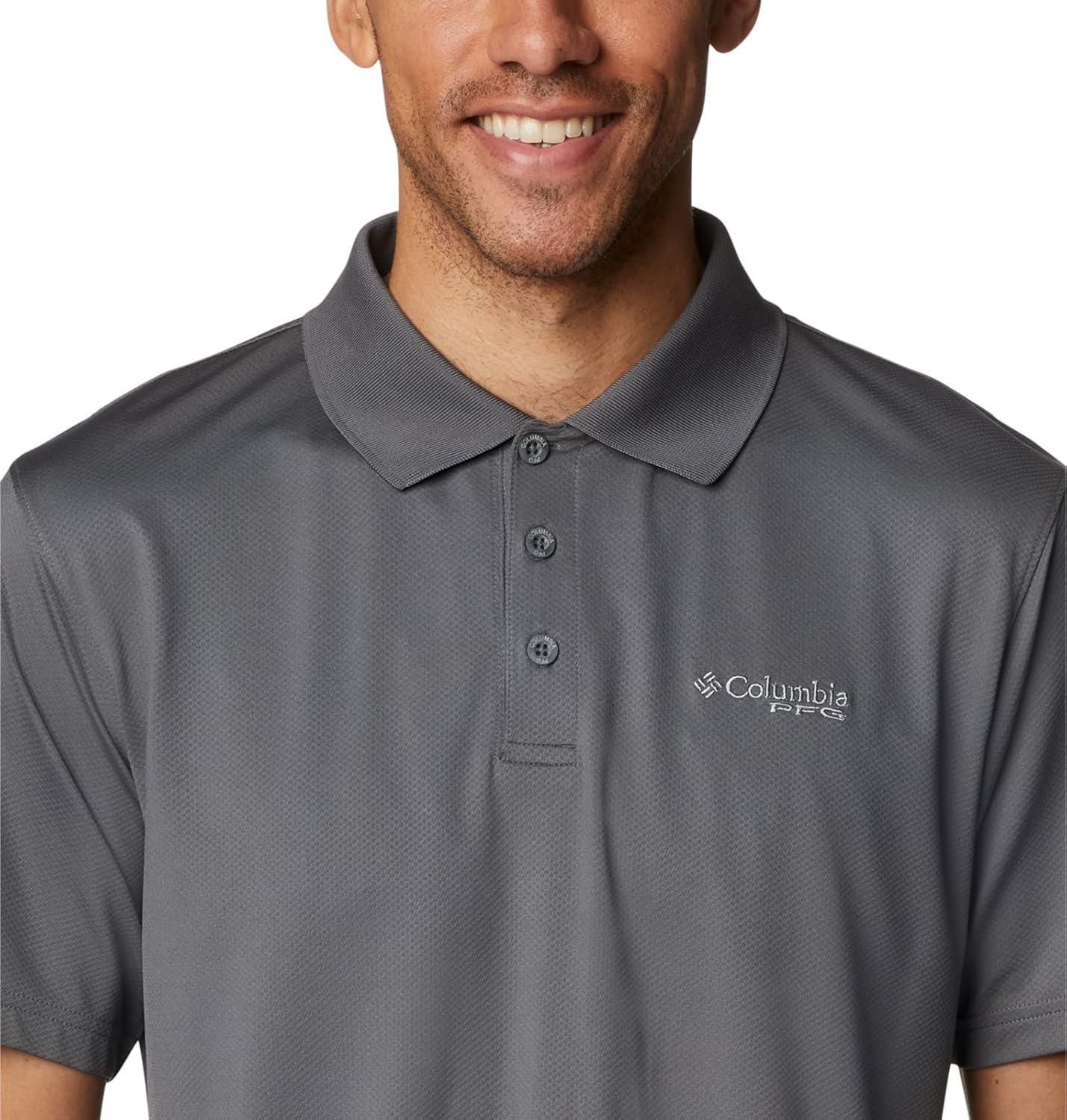 imageColumbia Mens Low Drag Offshore PoloCity Grey