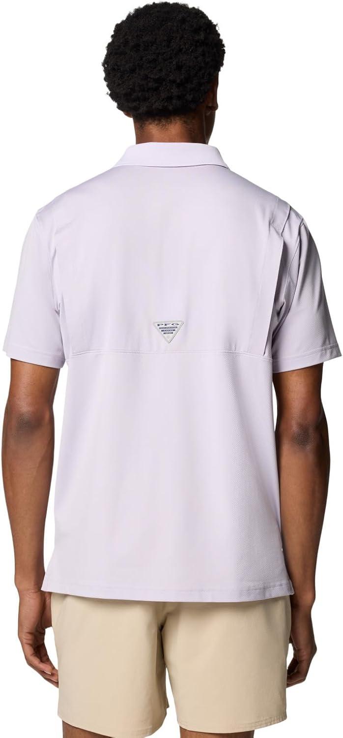 imageColumbia Mens Low Drag Offshore PoloLavender Pearl