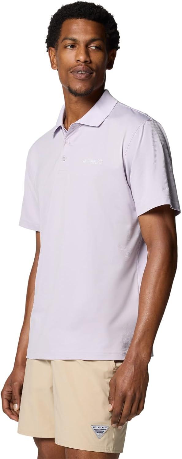imageColumbia Mens Low Drag Offshore PoloLavender Pearl