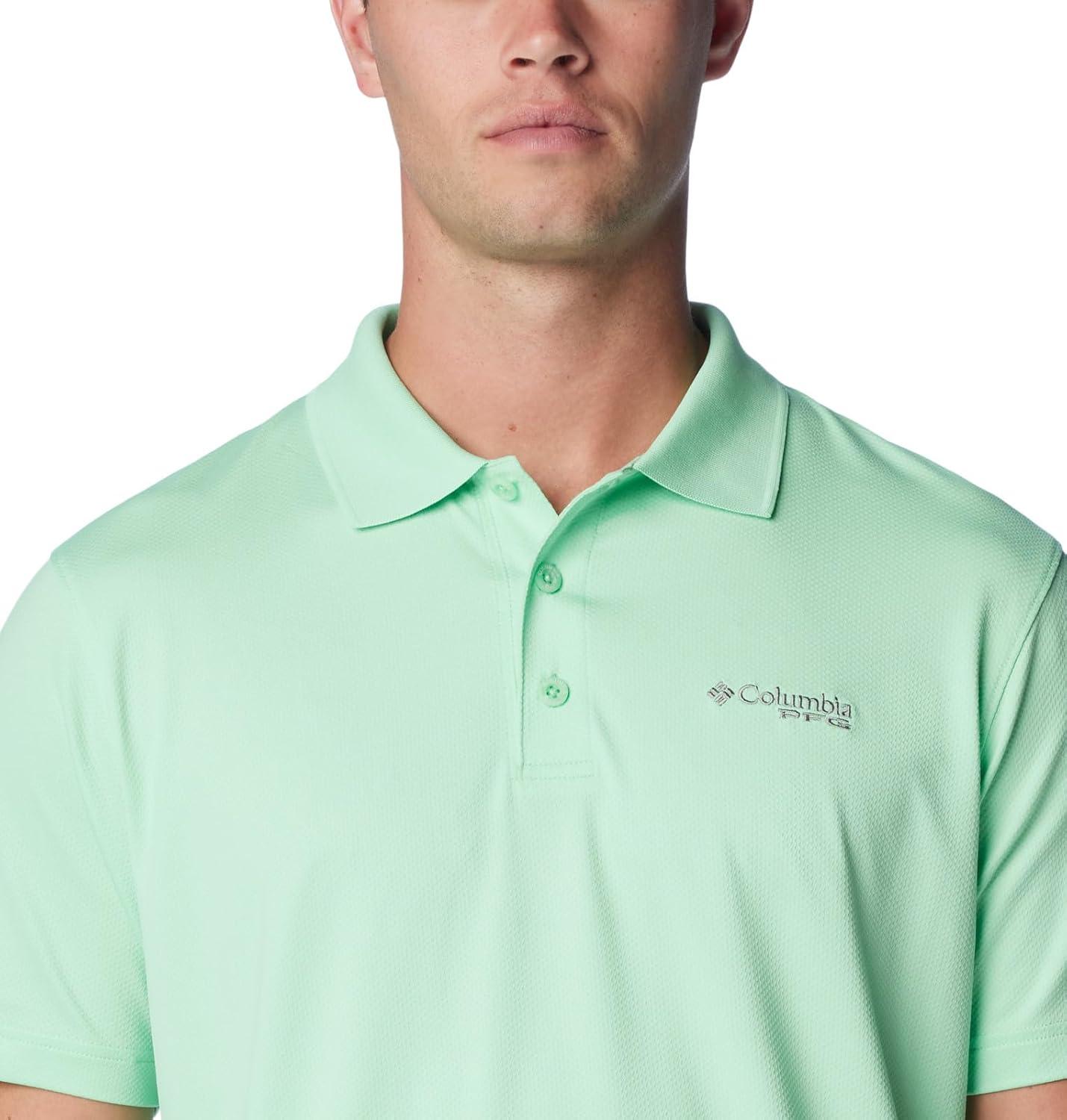 imageColumbia Mens Low Drag Offshore PoloOcean Mint