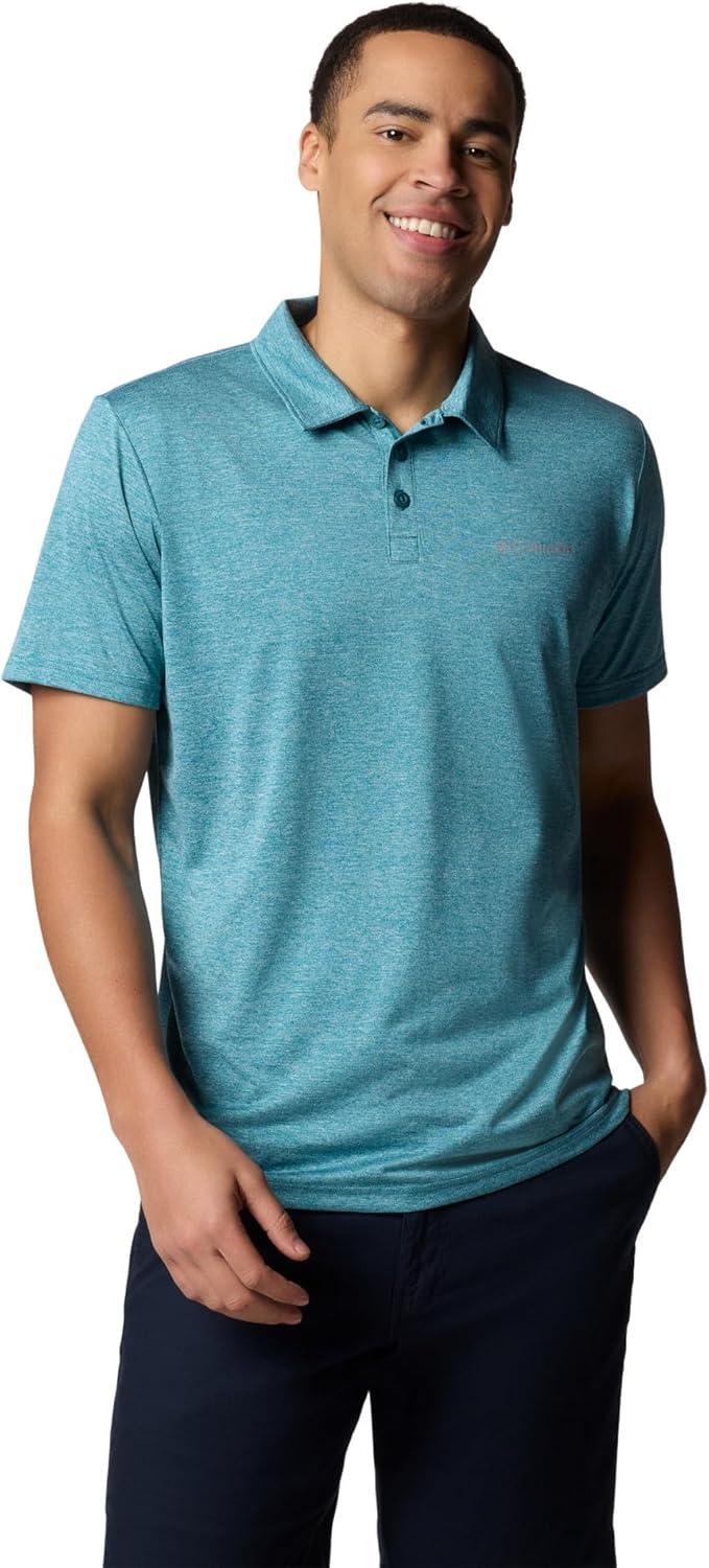 imageColumbia Mens Low Drag Offshore PoloRiver Blue Heather
